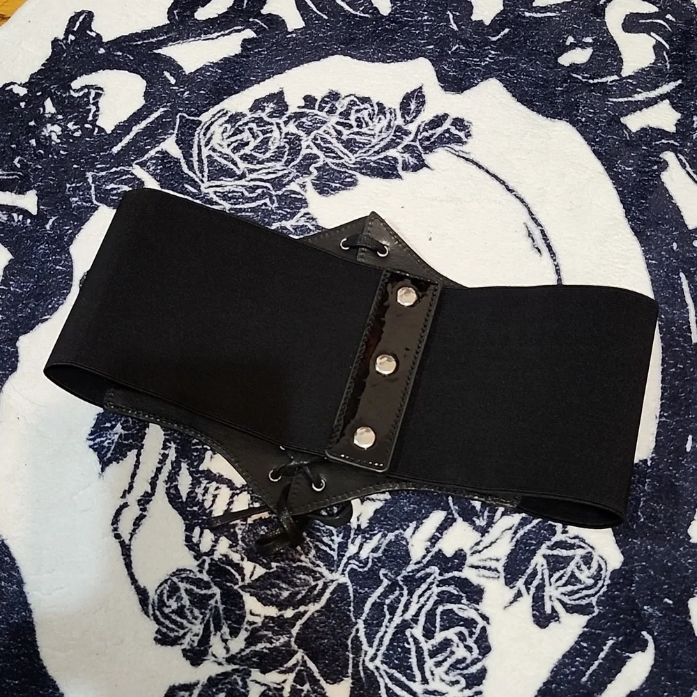 Lace up Corset waist belt - Picture 3 of 6